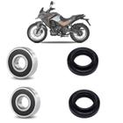 Rolamentos Roda Dianteira Dafra NH190 Kit