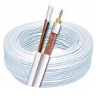 Rolo 100M Cabo Coaxial 4Mm 80% Malha Bipolar Para Cftv - Al-Mare