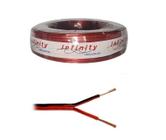 Rolo 15m Cabo de Som 12V Cordão Bicolor 2x0,5mm 2X20 Awg - Infinity