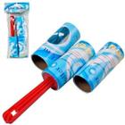 Rolo Adesivo Tira Pelos 10fl + 2 rolos extras Lint Roller