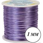 Rolo de 100 Metros cordão fio de cetim r de rato linha pulseira macrame colar cordonê 1mm