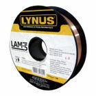 Rolo de Arame para Solda MIG Com Gás 0.8mm Lynus LAM-5 5Kg