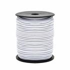 Rolo de Elástico Roliço 2.5mm x 50 metros Branco - LNS