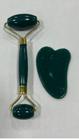 Rolo de jade com massageador raspagem Gua Sha