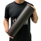 Rolo De Liberação 45cm Miofascial Dafoca Massagem Ativação Muscular Yoga DF1061 Preto Dafoca