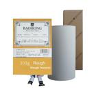 Rolo De Papel Aquarela Branco Natural 300g 10,6/14,6 Pol. * 394 Pol. 100% Algodão Profissional - Faber-Castell