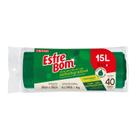 Rolo de Sacos para Lixo Bio EsfreBom Verde 15L - Bettanin