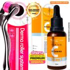 Rolo Derma Roller Microagulhamento + 10 ATIVOS EM 1 Original