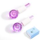 Rolo facial CIBLUTY ICE Beauty Balls roxo, 2 unidades
