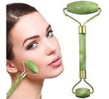 Rolo Massageador Pedra De Jade Massagem Facial Anti Idade