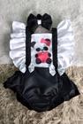 Romper para mesversario, ursinha panda!
