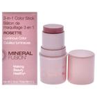 Roseta 3 em 1 Color Stick Mineral Fusion para mulheres 4,7 ml