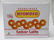 Rosquinhas Krokero Coco Ou Leite 1,5kg - Escolha o sabor