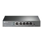 Roteador Load-balance 1 Wan +1 Lan + 3 Wan/lan Alternaveis Tl-r470t+ Smb