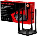 Roteador mercusys mr30g br ac1200 gigabit wifi dual bivolt