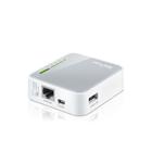 Roteador Wireless Portatil TP-Link TL-MR3020 - 3G/4G - 10/100MBPS - Cinza e Branco