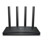 Roteador Wireless TP-Link Archer AX12 AX1500 - 1201/300MBPS - Dual-Band - 4 Antenas - Preto - Mercusys