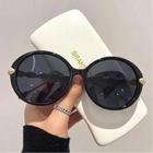 Round Sunglasses Ins Style, Fashion Street Photography Glasses