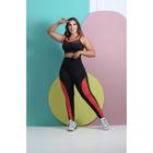 Roupa Academia Feminina Conjunto Calça Legging e Top Malu