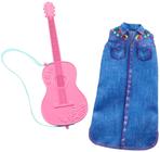 Roupa Barbie Música Guitarra Multicor