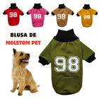 Roupa Blusa para Cachorro Pet Inverno Frio