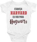 Roupa Body Bebê Infantil Esqueça Harvard, Eu vou para Hogwarts- TAMANHO P