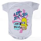 Roupa Body Bebê Manga Comprida Estampado Simpsons