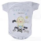 Roupa Body Bebê Manga Curta Estampado Game over Papai