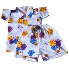 Roupa Bolofofos Menino festa Conjunto Infantil Bolofofo