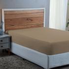 Roupa Cama King 300 Fios Lençol com Elástico de Algodão - MF ENXOVAIS