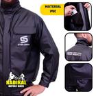 Roupa Conjunto Capa de Chuva Pvc Star Capas Urbano Moto boy