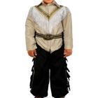 Roupa Country Bebe Menino Super Luxo Fantasia Cowboy Vaqueiro Com Chaparreira de 0 a 2 Anos - Fantasias Carol CM