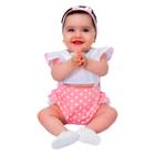 Roupa de Bebê Menina Body Infantil 100% Algodão