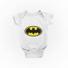 Roupa de Bebe Mesversário Body de Bebê Temático Batman