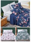 Roupa de Cama Queen Box Nyla Estampada 200 Fios