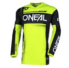 Roupa de corrida Jersey O'Neal Element para adultos preta/neon tamanho L