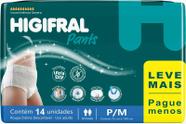 Roupa Íntima Descartável Higifral Pants P-M 14Un - Eurofral