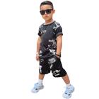 Roupa Menino Infantil Camisa Bermuda Conjunto Masculino