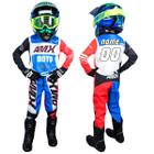 Roupa Motocross Conjunto Infantil Trilha Cross Personalizado