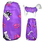 Roupa Para Cachorro - Suéter De Inverno Roxo Eg