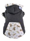 Roupa Roupinha Pijama Moletom Baby Pet Outono Inverno Capuz Cachorro Gato Pickorruchos - Pequeno