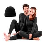 Roupa Segunda Pele Termica Felpada Frio + touca Gorro Forrado