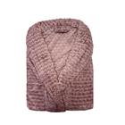 Roupão de Microfibra Lugano Rose M Home Design Adulto Corttex