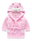 Roupão Infantil Fleece C Capuz Bebe Criança Bichinho Piscina