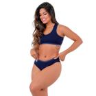 roupas femininas kit 4 conjunto de langerie feminino calcinha e sutia nadador sem bojo reforçado atacado