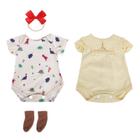 Roupas para bonecas Reborn Baby Doll Kaydora para bonecas de 40-50 cm, 2 conjuntos