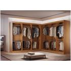 Roupeiro Casal Closet Light Premium Moderna Imbuia