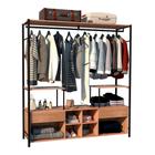 Roupeiro Casal Modulado Closet Barcelona Preto Demolição Artefamol