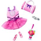 Kit 6 Roupinhas Luxo Para Barbie Vestidos Saia Macacão - Rose Roupas De  Bonecas - Roupa de Boneca - Magazine Luiza