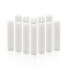 Royal Imports Pilar Velas Branco Cera Premium Sem Perfume, 60 Horas de Queima para Casamento, Spa, Festa, Aniversário, Feriado, Banho, Decoração de Casa - 2 "x9" Polegadas - Conjunto de 12